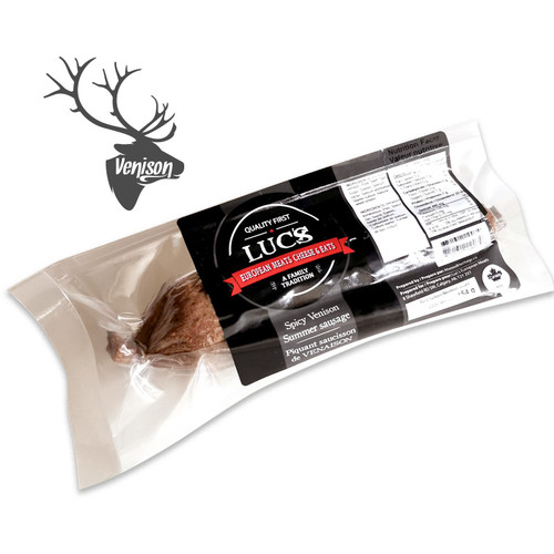 Venison Summer Sausage (HOT or MILD)