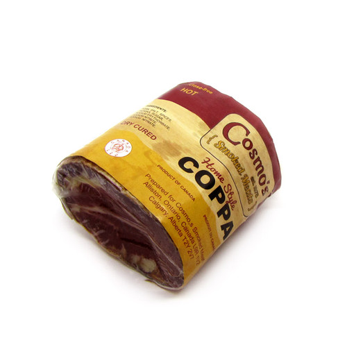 Home Style Coppa (Capicolo)  (HOT or MILD) - small half