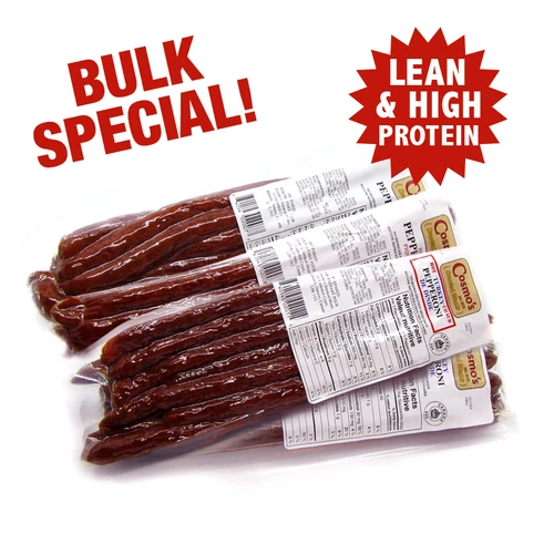 Pepperettes - Turkey (HOT or MILD) 20/pkg - BULK SPECIAL 4 for $110