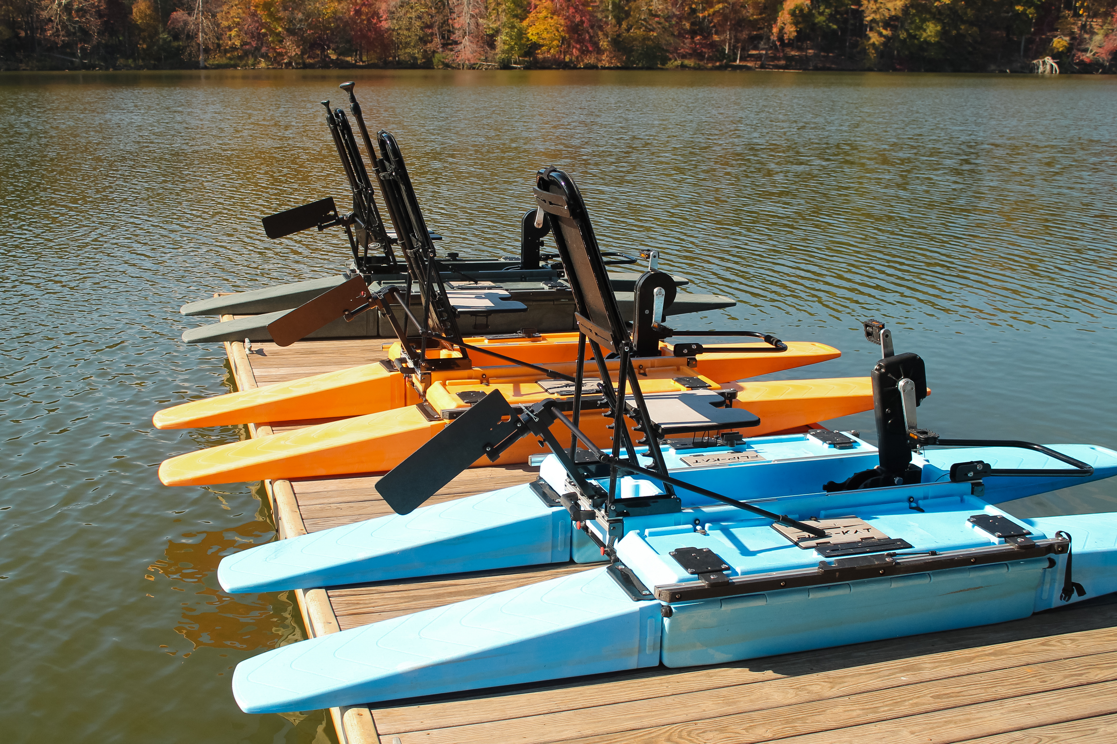 Let's check out the Flip-Kat™ Portable Kayak from Noisy River