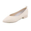 Charlee White Flats