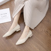 Charlee White Flats