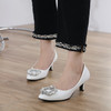 Hera White Heels