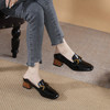 Astrid Leather Black Loafers