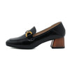 Astrid Leather Black Loafers