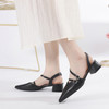 Lilac Black Heels