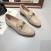 Starla Leather Beige Loafers