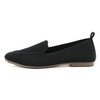 Nayla Black Knit Flats