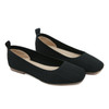 Lana Black Knit Flats