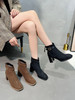 Safa Brown Leather Boots