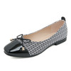 Faye Black Flats