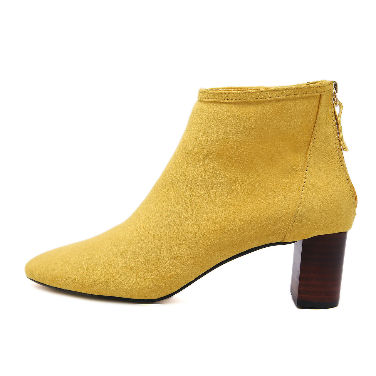 yellow gold boots