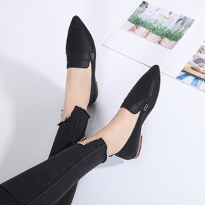 Annabell Black Flat