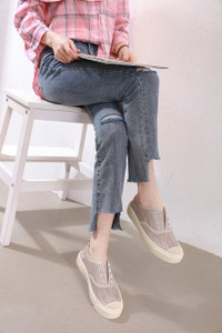 Sadie Khaki Sneakers