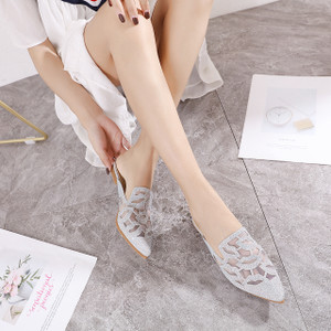 Lena Silver Mule - Online Sale 30%