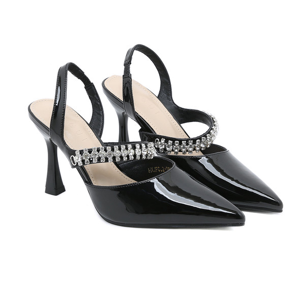 Rania Black Heels