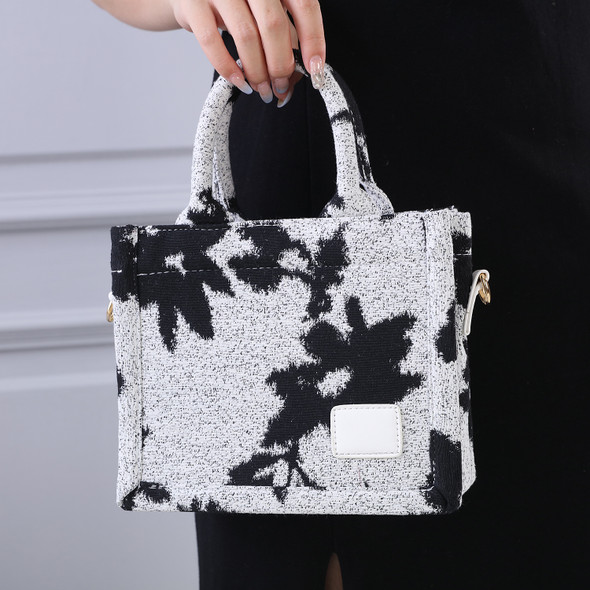 Fleur Mini Tote Bag - Black