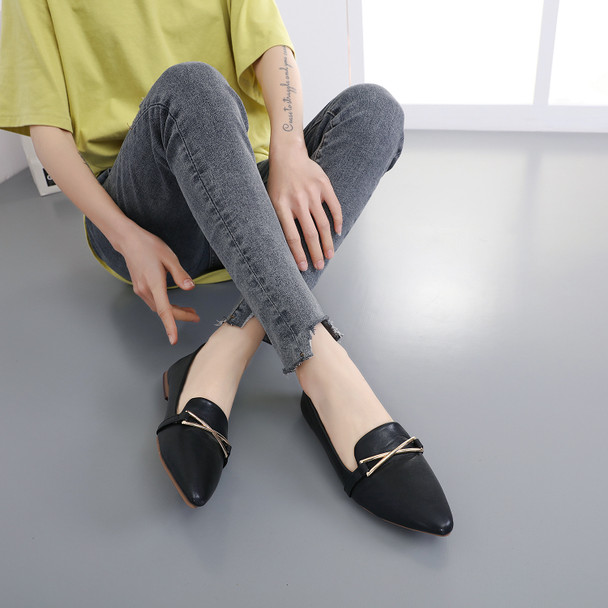 Eloise Black Loafers