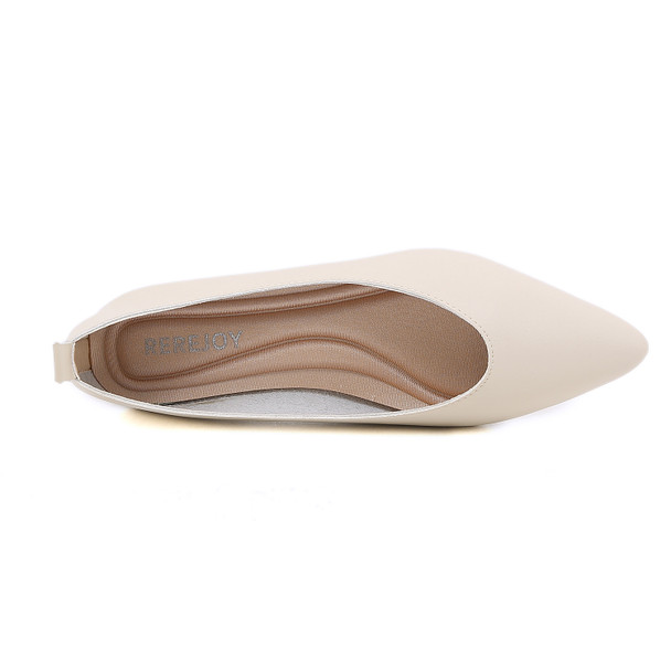 Charlee White Flats