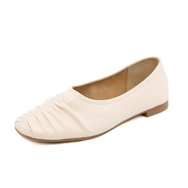 Amira Beige Flats