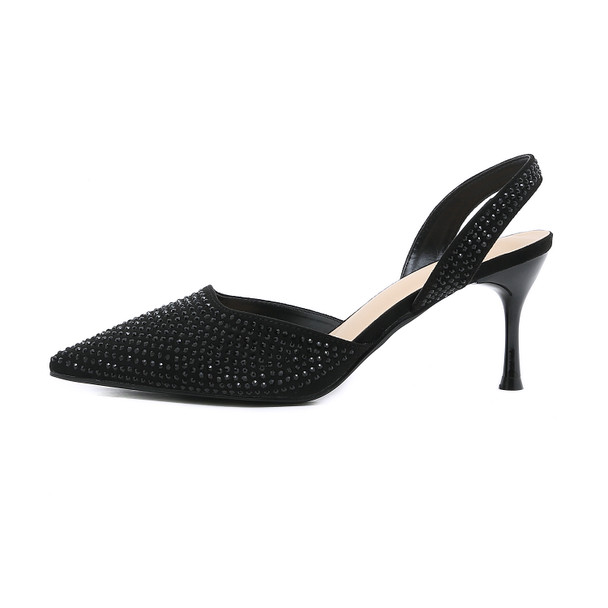 Irina Black Heels