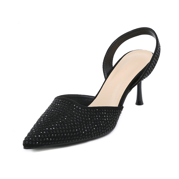 Irina Black Heels
