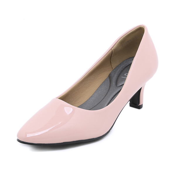 Hana Pink Shiny Heels