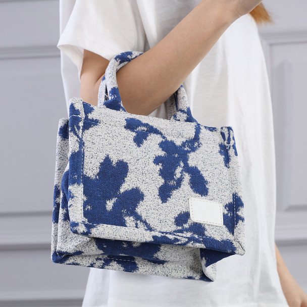 Fleur Mini Tote Bag - Blue