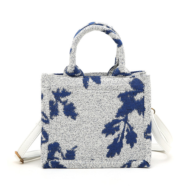 Fleur Mini Tote Bag - Blue