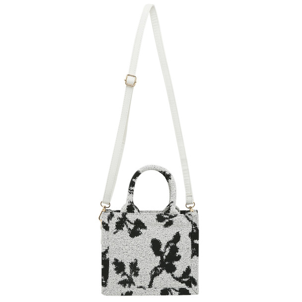 Fleur Mini Tote Bag - Black