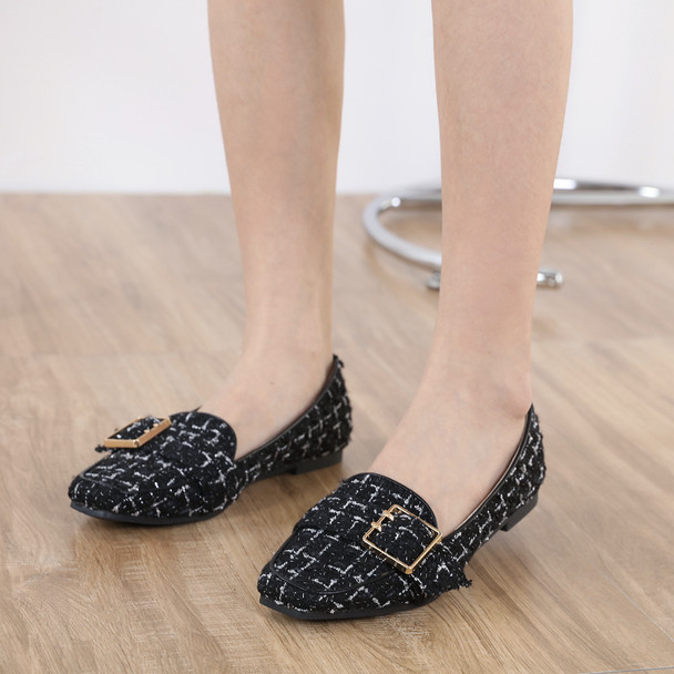 Karmen Black Loafer