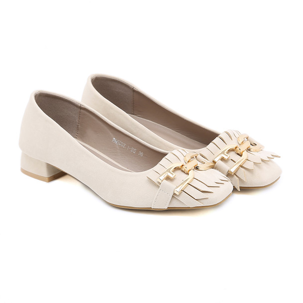 Marlene Beige Heels