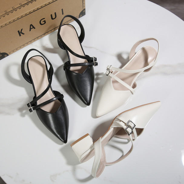 Lilac Black Heels