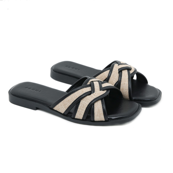 Mandi Black Sandals