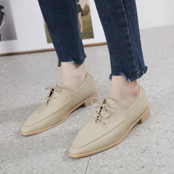 Roksana Beige Loafers