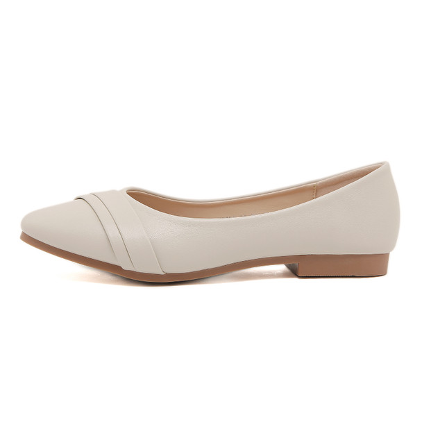 Elif Beige Flats