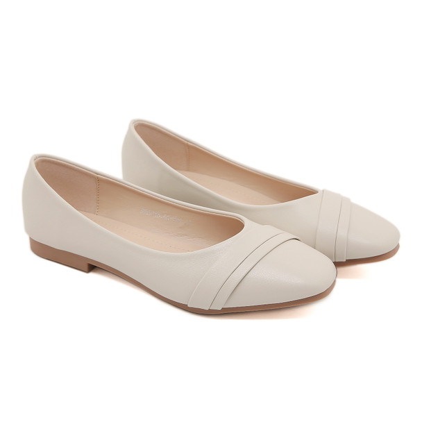 Elif Beige Flats