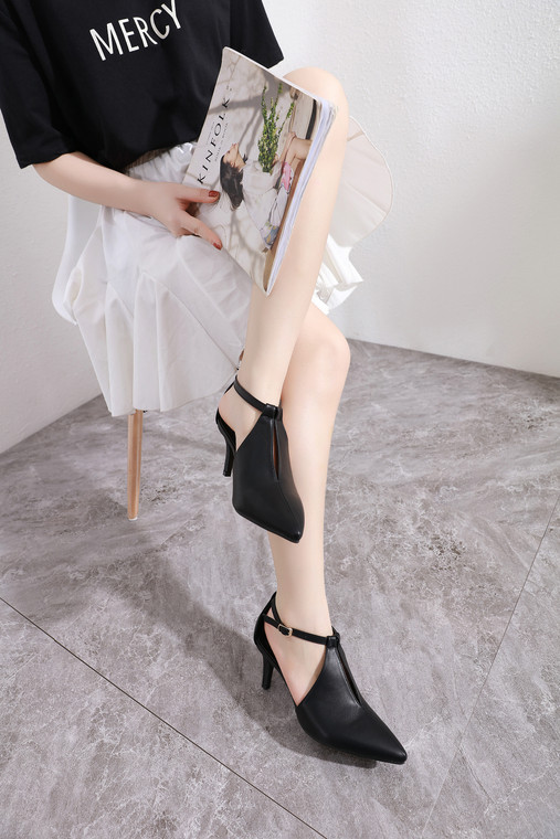Andrea Black Heels