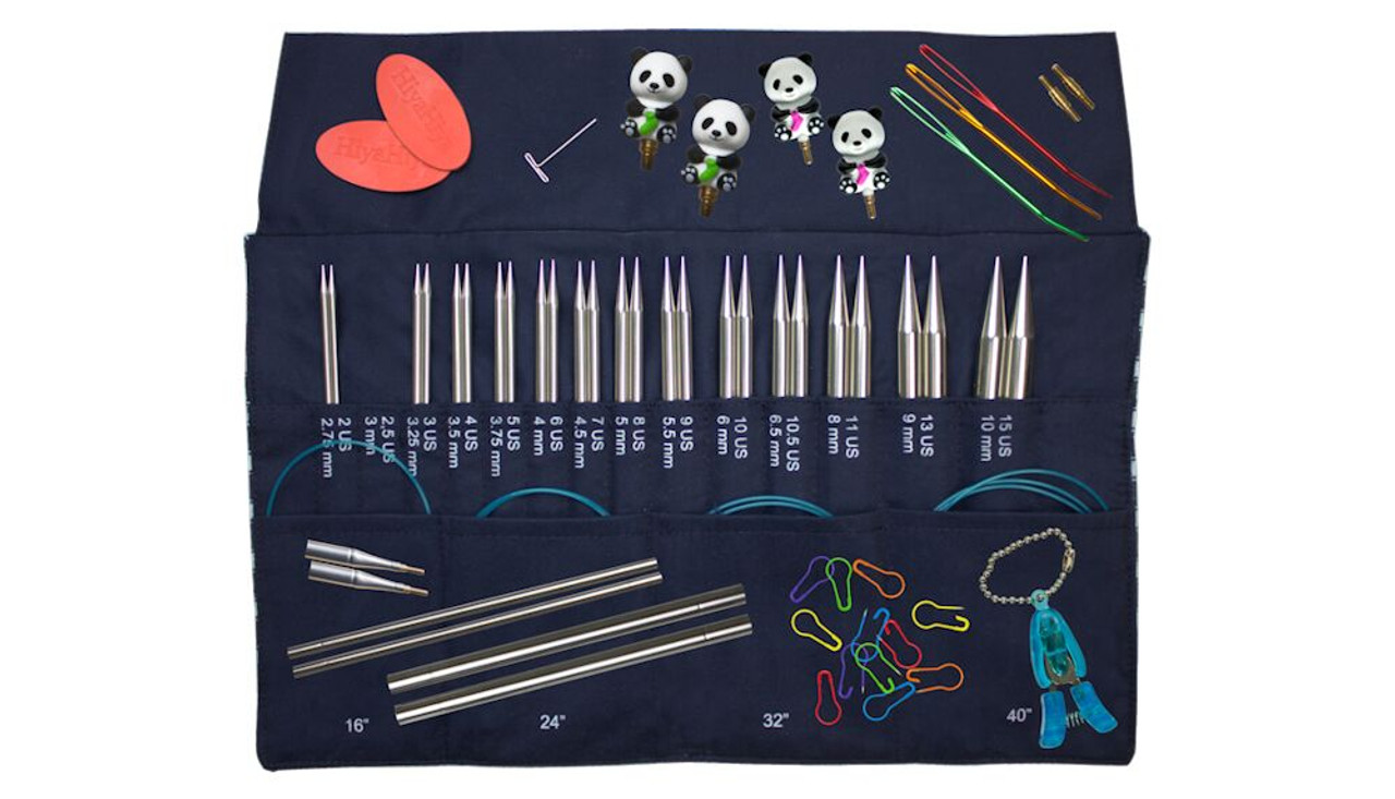 HiyaHiya - Interchangeable Needles Sets Sharp Small Sizes, 4