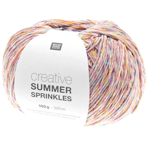 Universal Yarn Rico Creative Summer Sprinkles - #001 Pastels