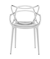 Kartell Masters Chair - Metallic - Set of 2