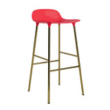 Normann Copenhagen Form 75cm Barstool - Brass