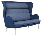 Fritz Hansen Ro 2 Seater Sofa - Christianshavn Fabric