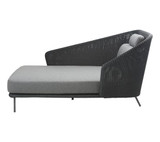 Cane-Line Mega Daybed, right, incl. cushion set  - Outdoor