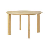 Umage Comfort Circle Table Smooth Oak