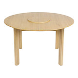 Umage Comfort Circle Table with Extension Oak