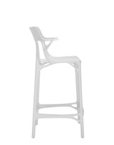 Kartell A.I. Stool White Side