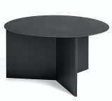 CLEARANCE HAY Slit Table 45 D in Black Oak 