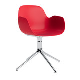 Normann Copenhagen Form 4L Swivel Armchair - Alu