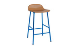 Normann Copenhagen Form 65cm Upholstered Barstool - Steel
